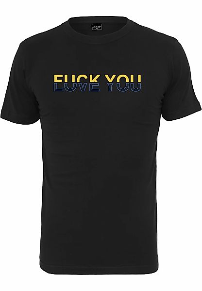 MisterTee T-Shirt "MisterTee Herren Fuck Love Tee" 1 Stk. tlg. günstig online kaufen