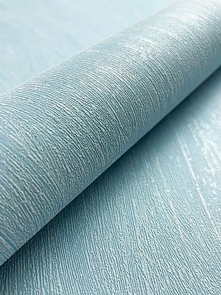 Newroom Vliestapete, Türkis Tapete Modern Streifen - Streifentapete Babybla günstig online kaufen