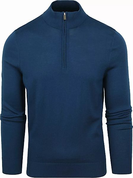 Suitable Merino Half Zip Pullover Indigoblau - Größe 3XL günstig online kaufen