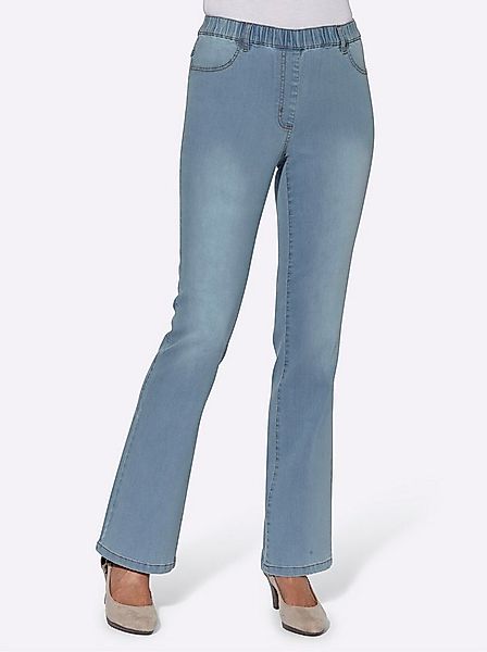 Sieh an! Bequeme Jeans Bootcut-Jeans . günstig online kaufen