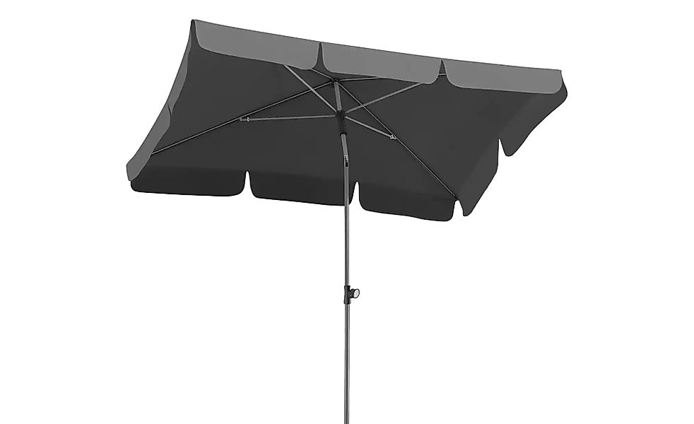 Schneider Balkonschirme Locarno 180 cmx 120 cm Royalblau mit Push-Up Mechan günstig online kaufen