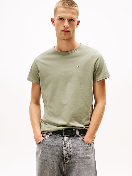 Tommy Jeans T-Shirt "TJM ESSENTIAL SOLID TEE" mit Rundhalsausschnitt und de günstig online kaufen