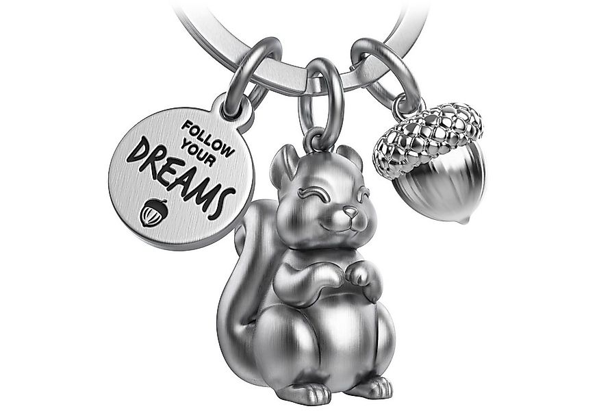 FABACH Schlüsselanhänger Eichhörnchen Skippy - Follow Your Dreams - Glücksb günstig online kaufen