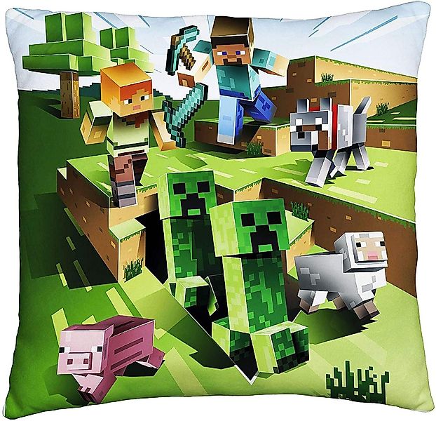Halantex Dekokissen Mincecraft Kissen Dekokissen Kinderkissen günstig online kaufen