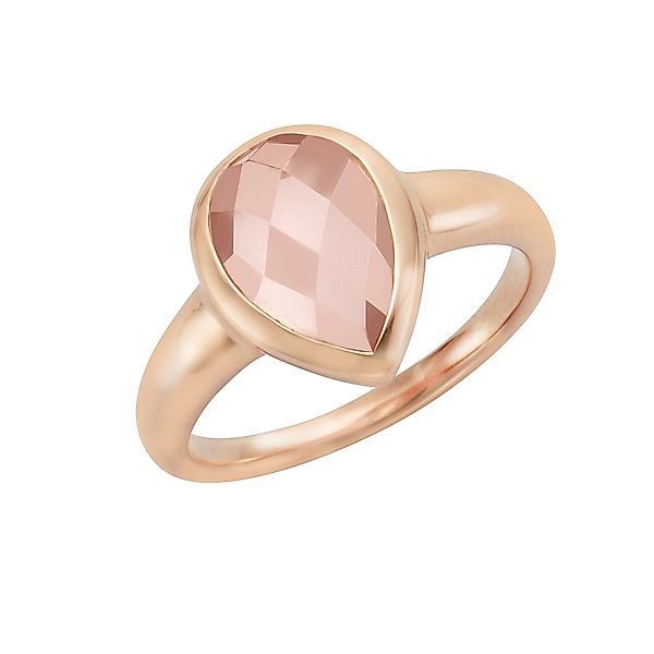Jamelli Fingerring Silber 925 rosé-vergoldet mit günstig online kaufen