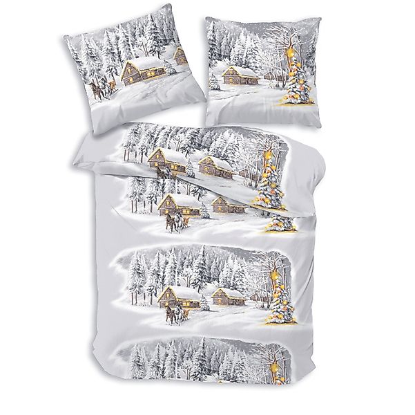 LINKHOFF Bettwäsche Biber Bettwäsche 135x200 / günstig online kaufen
