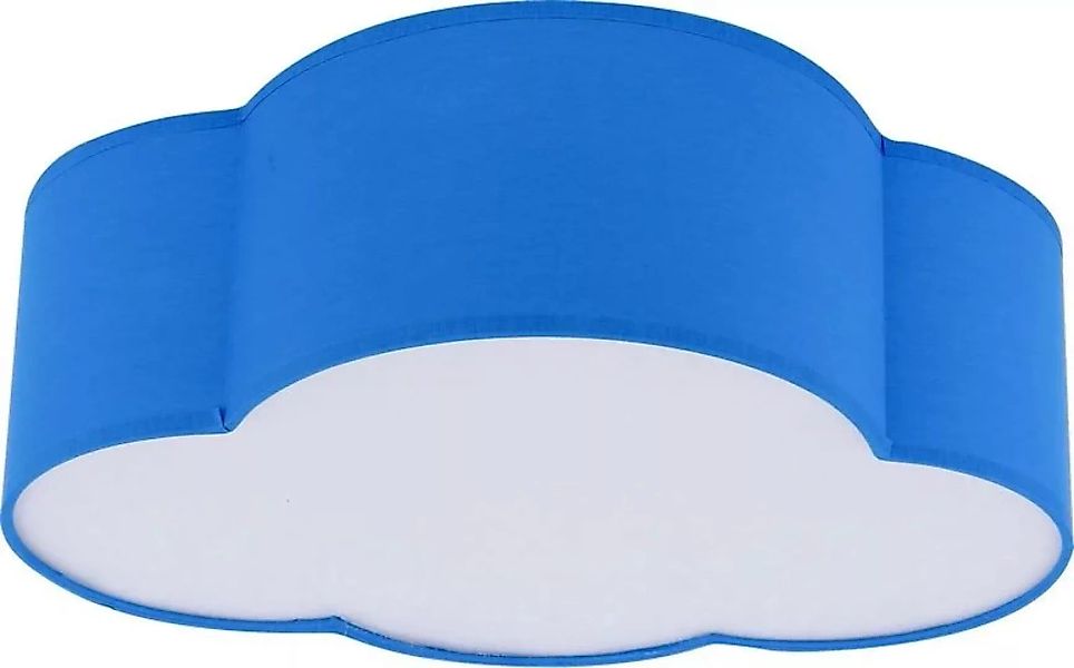 Kinderzimmerlampe Wolke Blau 41 x 31 cm E27 Cloud günstig online kaufen
