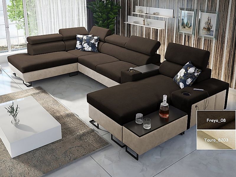 Möbel für Dich Wohnlandschaft in U-Form günstig online kaufen