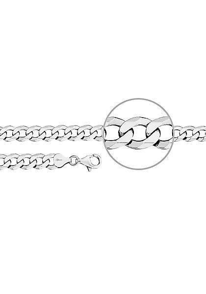 Der Kettenmacher Silberarmband Panzerarmband diamantiert, P6-S, günstig online kaufen
