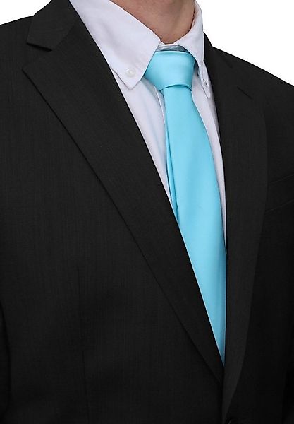 Fabio Farini Krawatte einfarbige Herren Schlips - Unicolor Krawatte in 6cm günstig online kaufen