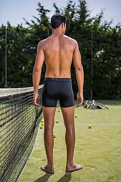 Muchachomalo Boxershorts Microfiber 3er-Pack Schwarz 31 - Größe L günstig online kaufen