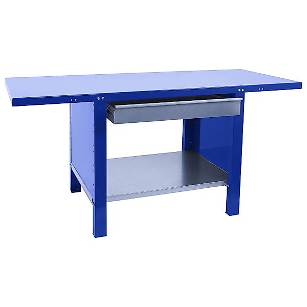 PROREGAL Werkbank BUFFALO METAL Mit 1x Schublade HxBxT 83x180x73cm Traglast günstig online kaufen