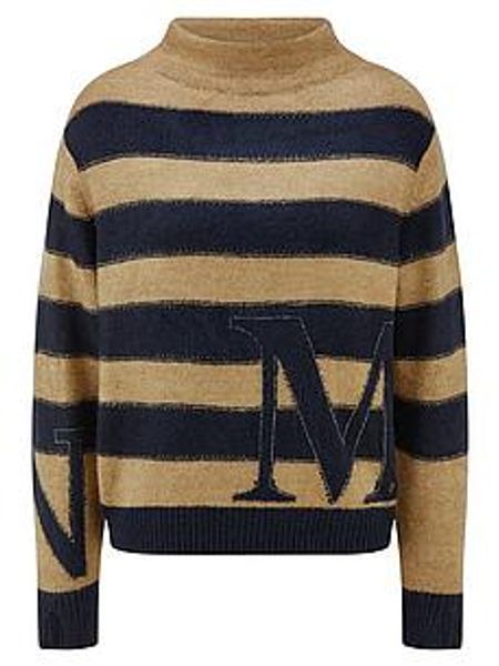 Pullover Stehkragen Monari blau günstig online kaufen