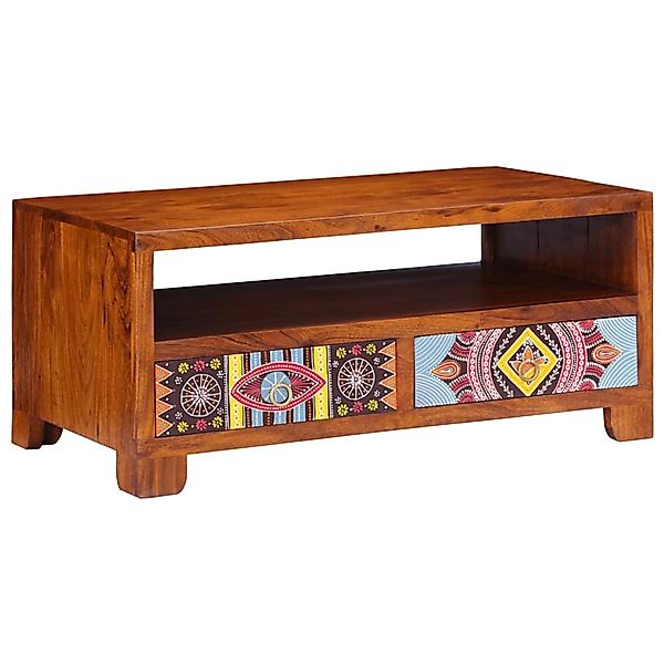 vidaXL Couchtisch 90x50x40 cm Massivholz Akazie 4016485 günstig online kaufen