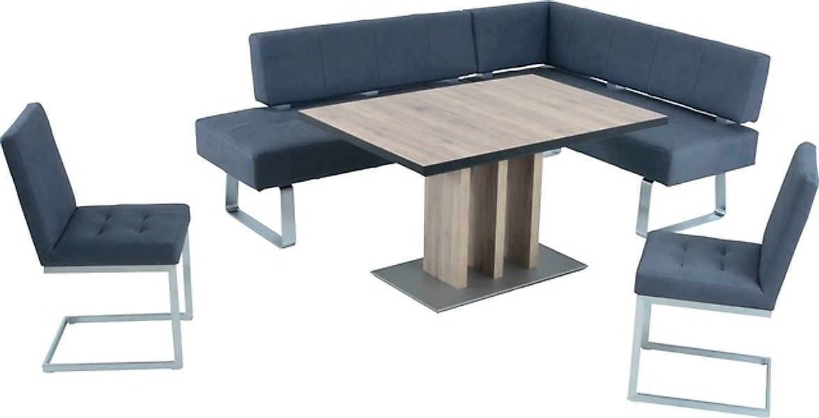 K+W Komfort & Wohnen Eckbankgruppe »Spider II« Set, 4 Stk. tlg. langer Sche günstig online kaufen