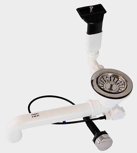 Blanco Einbauspüle Blanco Ablaufgarnitur 3,5" Ablauffernbedien. Überlauf ec günstig online kaufen