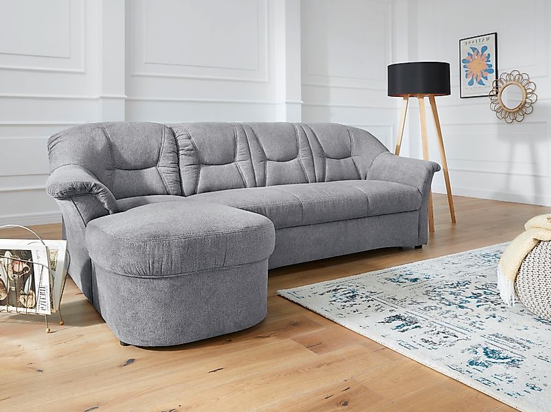 DOMO collection Ecksofa "Sarafina zeitlos&bequem, optional mit Federkern, B günstig online kaufen