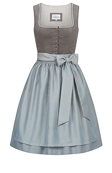 Nübler Dirndl Mini Dirndl Fabienne in Graphit von Nübler günstig online kaufen