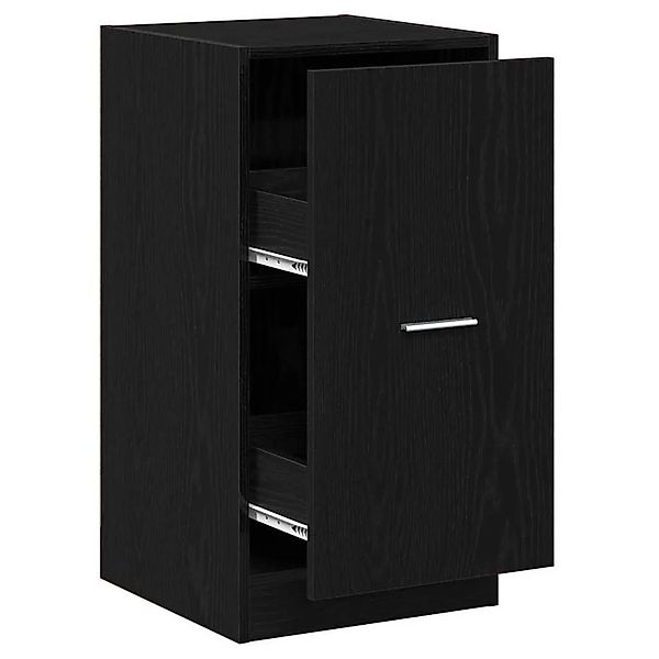 vidaXL Apothekerschrank Schwarze Eiche 40 x 41 x 77,5 cm Holzwerkstoff 8690 günstig online kaufen