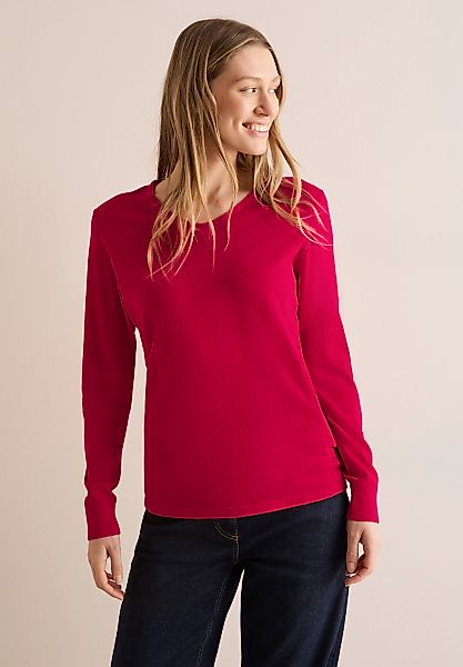 CECIL Strickpullover mit V-Ausschnitt günstig online kaufen