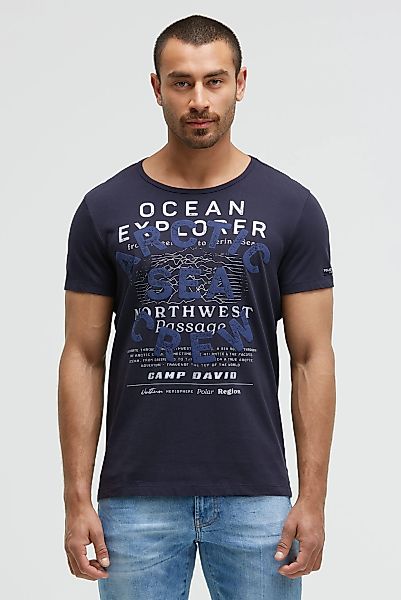 CAMP DAVID Rundhalsshirt, aus Baumwolle günstig online kaufen