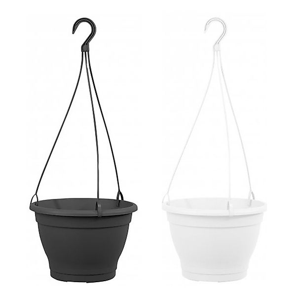 HAC24 Blumenampel Hängeampel Blumentopf Hängetopf Pflanzenampel günstig online kaufen