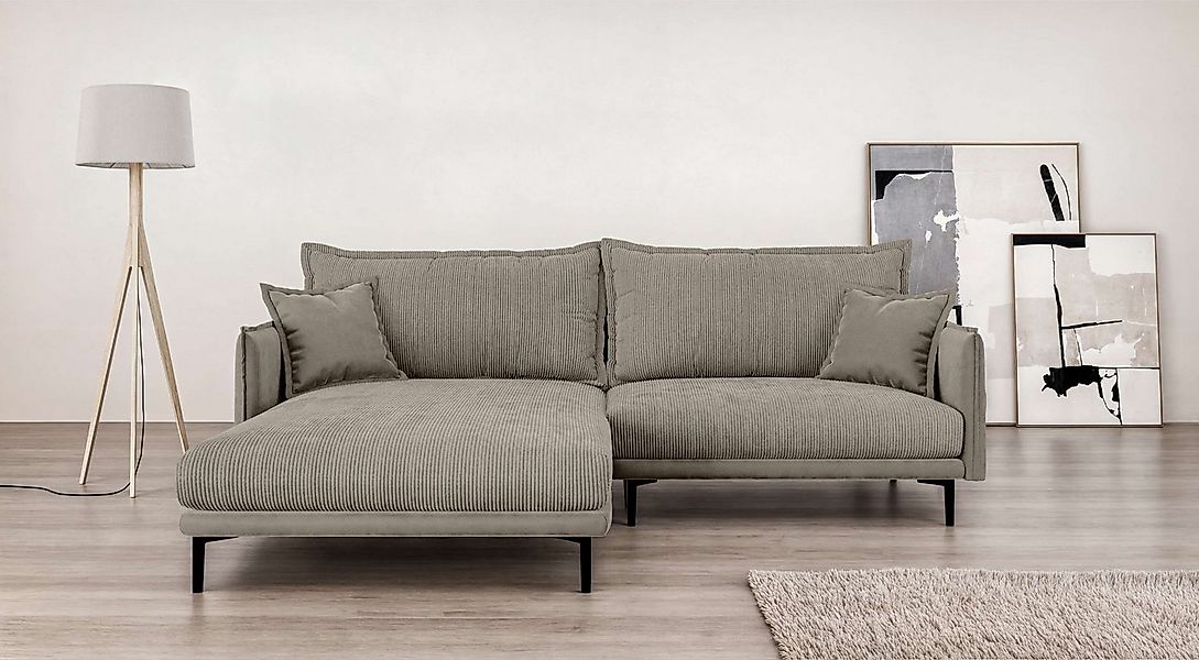 Home affaire Ecksofa ALEXANDRIA mit Recamiere rechts oder links bestellbar, günstig online kaufen