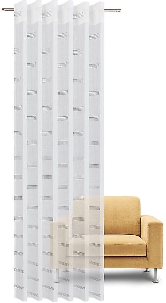 Gerster Gardine "Karin" Kräuselband 1 Stk. tlg. Moderner Fertigschal günstig online kaufen