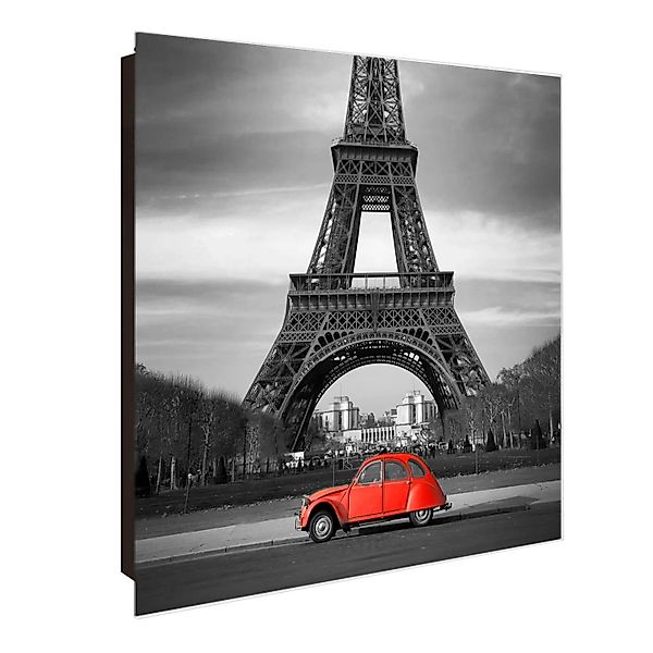 Banjado Großer Schlüsselkasten Glas 30x30cm Schwarz Scharnier Links 50 Hake günstig online kaufen