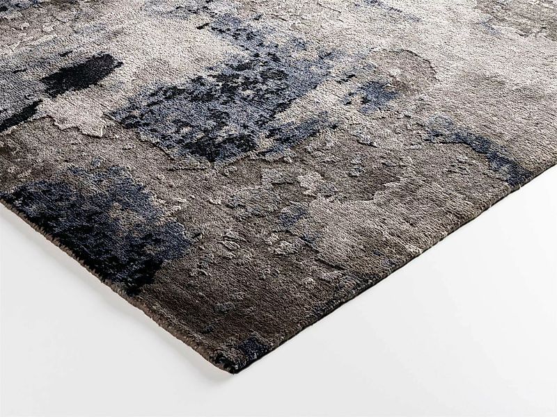 Kurzflorteppich  Signature Earth ¦ grau ¦ Viskose,Wolle ¦ Maße (cm): B: 170 günstig online kaufen