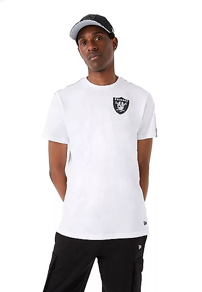 New Era Herren T-Shirt NFL Taping Tee LAS VEGAS RAIDERS Weiß günstig online kaufen