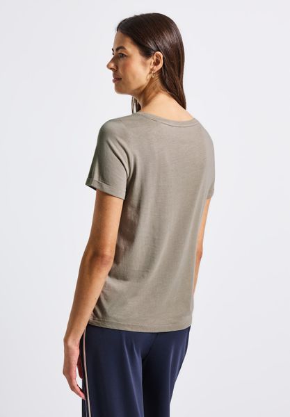 STREET ONE T-Shirt aus Baumwolle mit günstig online kaufen