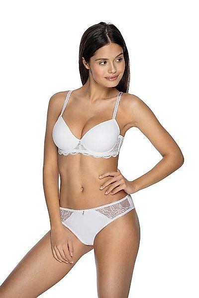 Viania Schalen-BH 224481 (1) T-Shirt BH Ava mit Bügel gefütterte Cups Weiß günstig online kaufen