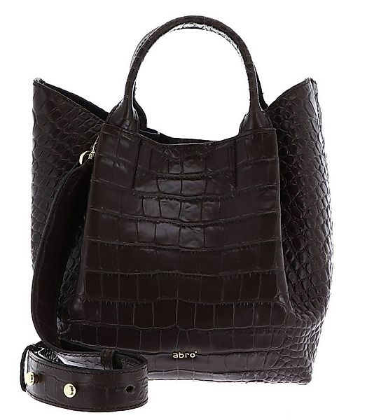 Abro Schultertasche Shopper Essential (Set, 2-tlg), aus echtem Leder günstig online kaufen