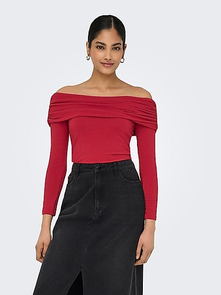 ONLY Langarmshirt ONLGLAMOUR L/S OFF SHOULDER günstig online kaufen