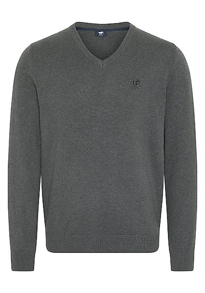 Polo Sylt Strickpullover mit V-Neck und günstig online kaufen