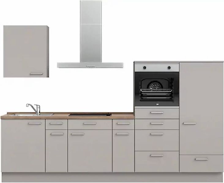nobilia® Küchenzeile »"Touch I"«, vormontiert, Ausrichtung wählbar, Breite günstig online kaufen