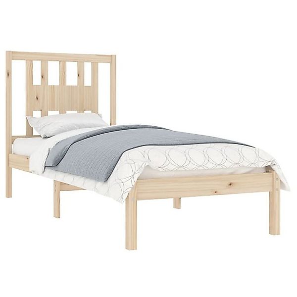 vidaXL Bett Massivholzbett Kiefer 90x200 cm günstig online kaufen
