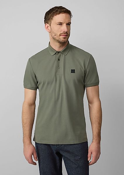 s.Oliver BLACK LABEL Kurzarmshirt Piqué-Poloshirt aus günstig online kaufen