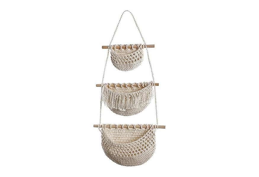 Coonoor Hängekorb 3-Stöckiger Hängeorganizer, Hohe Kapazität Hängeaufbewahr günstig online kaufen