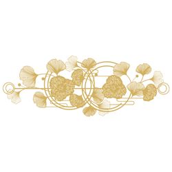 Jumpeak Wanddekoobjekt Floral Leaf Metal Art günstig online kaufen