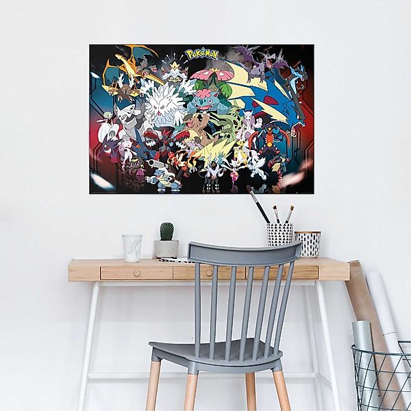 Reinders Poster "Poster Pokemon" 1 Stk. tlg. günstig online kaufen
