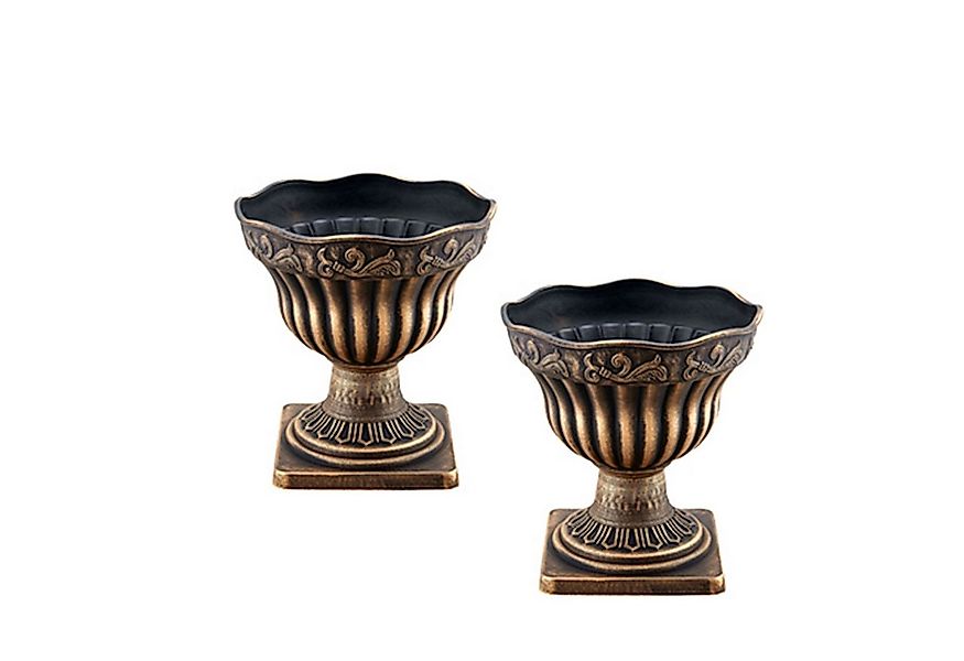 HTI-Living Blumentopf Blumentopf 2er Set Nessa Gold (Set, 2 St., 2 Blumenkü günstig online kaufen