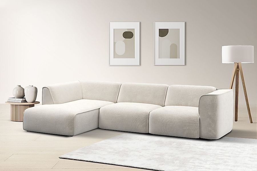 OTTO home Ecksofa "Merid L-Form, jederzeit durch Module erweiterbar, B/T/H: günstig online kaufen