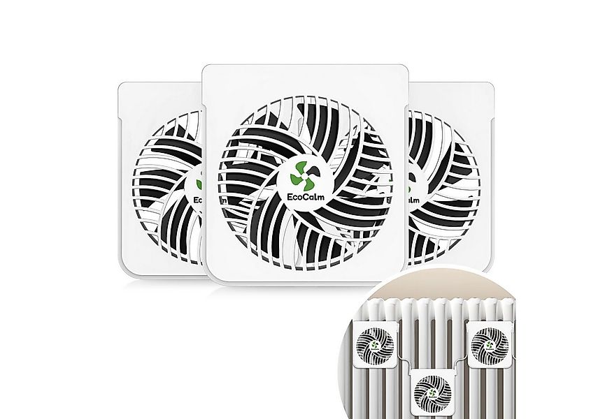 ecoCalm Heizkörperventilator 3/6 Lüfter mit Magnetbefestigung und Smart The günstig online kaufen
