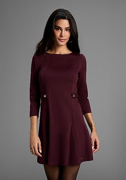 Laura Scott Jerseykleid figurschmeichelnd mit Knopfdetail günstig online kaufen