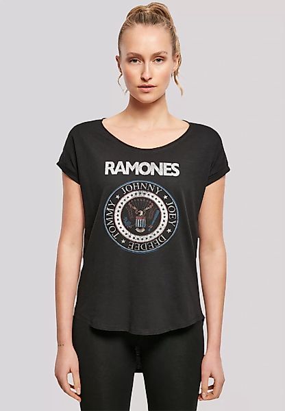 F4NT4STIC T-Shirt "Ramones Rock Musik Band Red White And Seal" günstig online kaufen