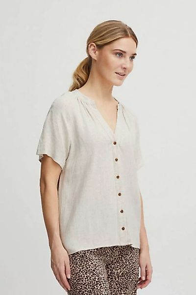 b.young Kurzarmbluse BYJOHANNA BLOUSE - 20813133 Bluse aus Leinenmix günstig online kaufen