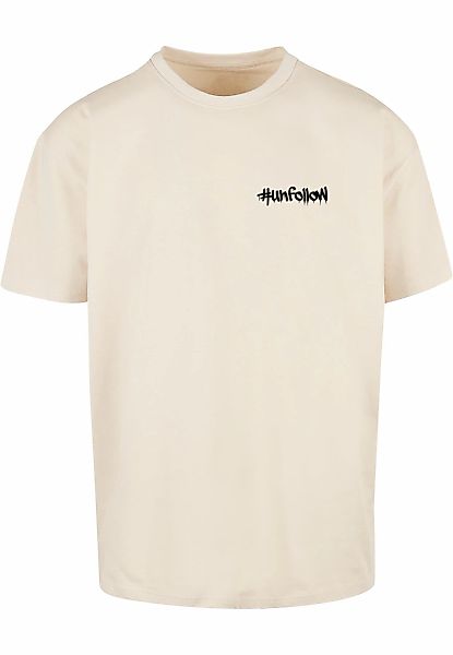 Merchcode T-Shirt "Merchcode Herren Unfollow front X Oversize Tee", (1 tlg. günstig online kaufen