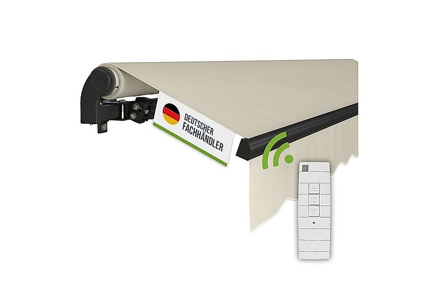 empasa Gelenkarmmarkise "START PLUS" elektronische Markise für Balkon & Ter günstig online kaufen